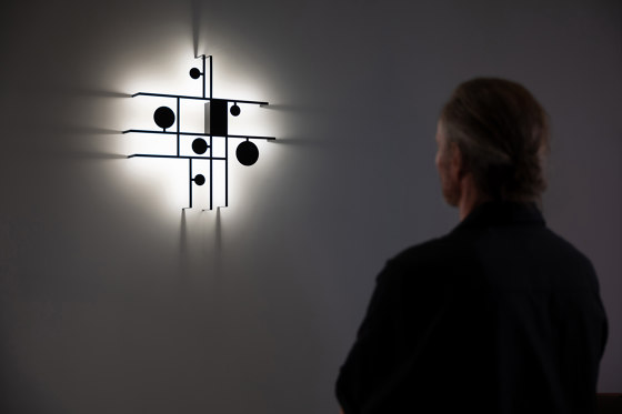 Manifesto ceiling lamp mirrored steel | Lámparas de techo | Axolight