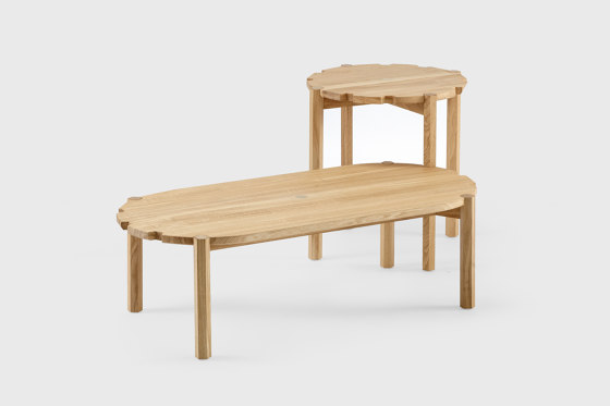 Pinion Side Table, D50, oak, natural oil | Side tables | EMKO PLACE