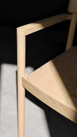 Mika - Upholstered Seat without Arm | Sedie | B&T Design