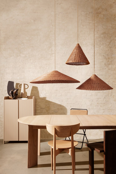 Dou Lampshade - Ø90 - Natural | Lighting accessories | ferm LIVING