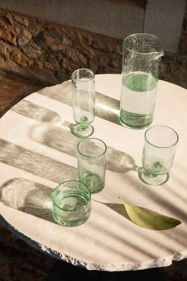 Oli Water Glass - Tall - Recycled clear | Verres | ferm LIVING
