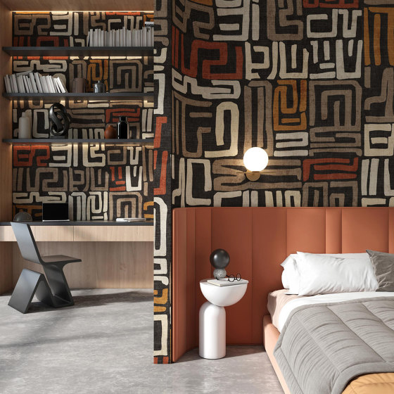 Atamga Grey | Wall coverings / wallpapers | TECNOGRAFICA