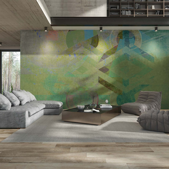 Idra Green | Wall art / Murals | TECNOGRAFICA