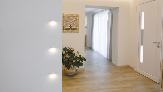 2484A/B/C wall recessed lighting CRISTALY® glass | Wandeinbauleuchten | 9010 Novantadieci