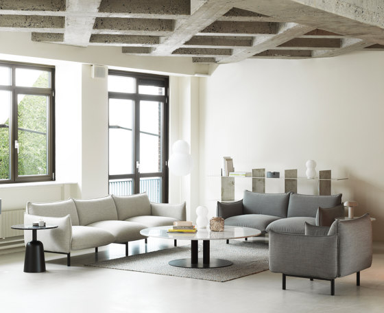 Ark modulares Sofa 3-Sitzer mitt Chaise Longue Steelcut Trio | Sofas | Normann Copenhagen