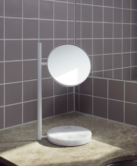 Pose Mirror White | Bath mirrors | Normann Copenhagen