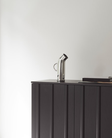 Rib Cabinet Soft Black | Sideboards | Normann Copenhagen