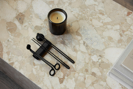 Clip Candle Holder H20, Wall | Black | Bougeoirs | Audo Copenhagen