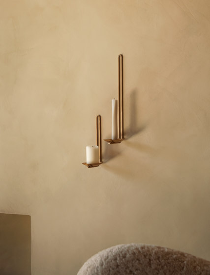 Clip Candle Holder H20, Wall | Black | Bougeoirs | Audo Copenhagen