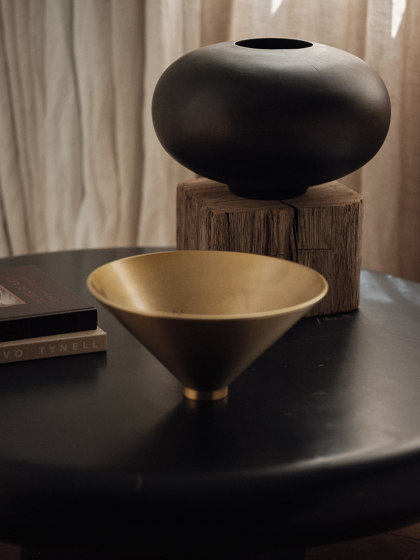Colin King Collection, Taper Bowl | Brass | Bowls | Audo Copenhagen