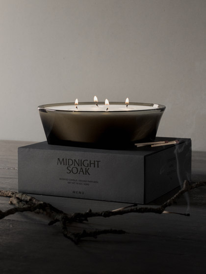 Olfacte Scented Candle | Midnight Soak, 18.5oz, Statement Candle | Candlesticks / Candleholder | Audo Copenhagen