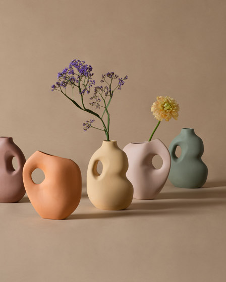 Aura Vase No1 "Apricot" | Floreros | SCHNEID STUDIO