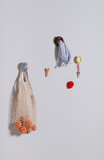 Fossil Wall Hook - Set Of 5 | Crochets | SCHNEID STUDIO
