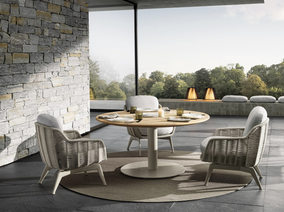 Bellagio Lounge "Outdoor" Teak | Tables de repas | Minotti