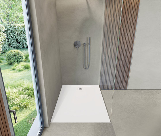 Sustano shower tray Cream Matt 800x800 mm | Shower trays | DURAVIT