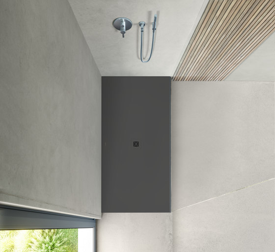 Sustano shower tray dark gray matt 1700x900 mm | Bacs à douche | DURAVIT
