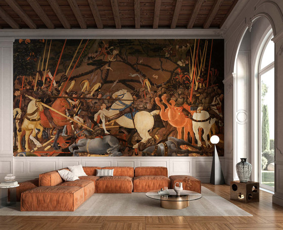 Paolo Uccello: Battle Of San Romano | Wandbeläge / Tapeten | TECNOGRAFICA