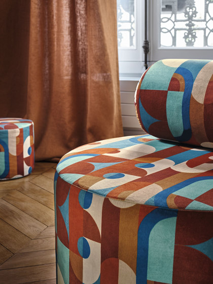 FLIRT MULTICO TOPAZE | Tejidos decorativos | Casamance