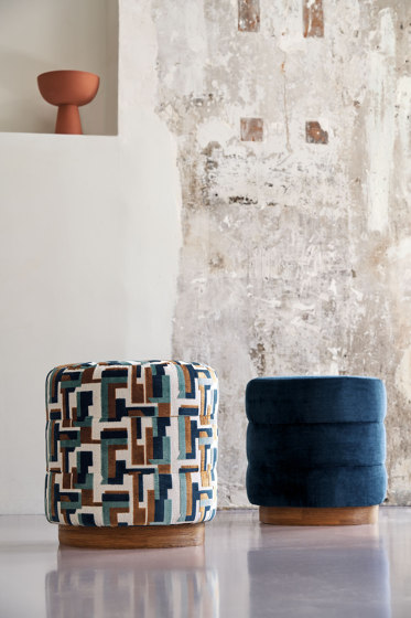 PADDINGTON GRIS / NOIR DE LUNE | Upholstery fabrics | Casamance