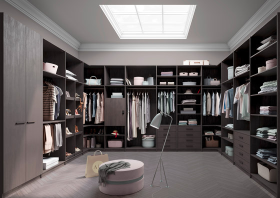 Ecoline interior closet storage system | Walk-in wardrobes | raumplus