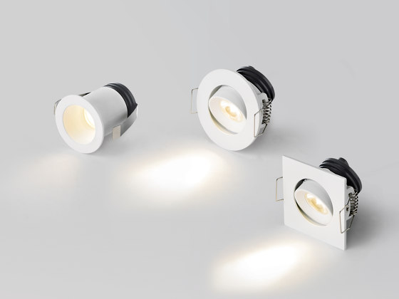 Focus - adjustable square | Lámparas empotrables de techo | PAN