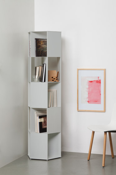 Hexagon bookcase | Shelving | Quodes