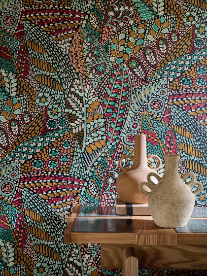 TALAVERA CÉLADON/AMANDE | Wall coverings / wallpapers | Casamance