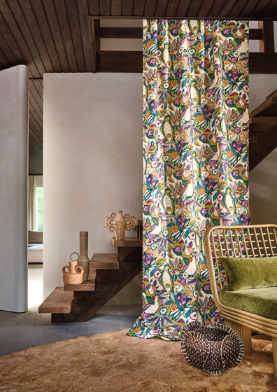 PICO BONITO MORDORE/GRIS | Tessuti decorative | Casamance