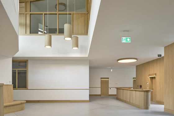 Wood Round 850x110 | Lampade parete | LIGHTGUIDE AG