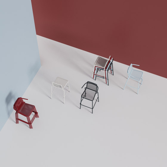 Nizza with armrests 04 | Bar stools | Altek