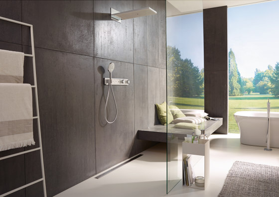 hansgrohe Raindance Select E 360 1jet Showerpipe Wanne | Badewannenarmaturen | Hansgrohe