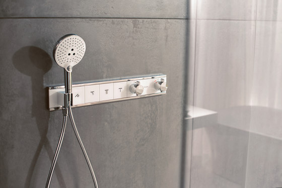 hansgrohe Set Raindance Select S 150 / Unica'S Puro 0,90 m | Robinetterie de douche | Hansgrohe