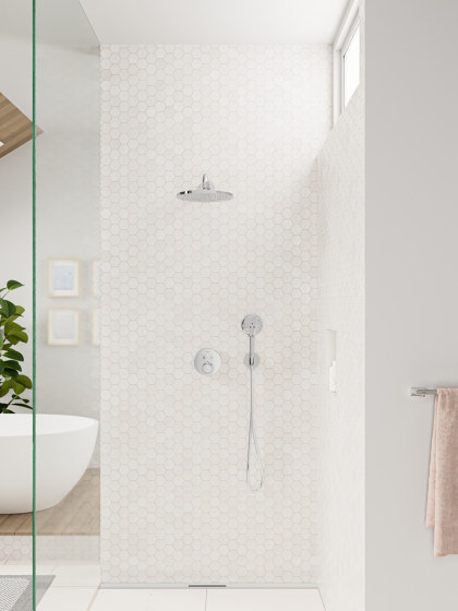 Raindance S Douche de tête 240 1jet PowderRain | Robinetterie de douche | Hansgrohe