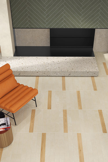 Longarine Brio | Ginepro 7,5x60 | Piastrelle ceramica | Marca Corona