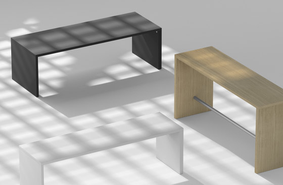 Zubi Light Tisch Höhe 110 cm | 200 x 90 | Objekttische | Sellex