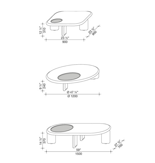 Orion | Coffee tables | LEMA