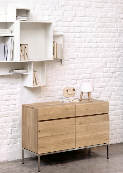 Ligna | Oak sideboard - 3 doors - 3 drawers | Buffets / Commodes | Ethnicraft