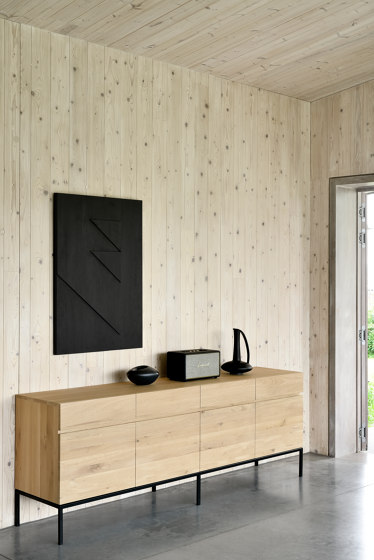 Ligna | Oak sideboard - 2 doors - 2 drawers | Sideboards | Ethnicraft