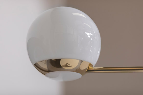 Ball & Hoop S 19-10 - Polished Brass, Opal |  | _test blob_id 4.5