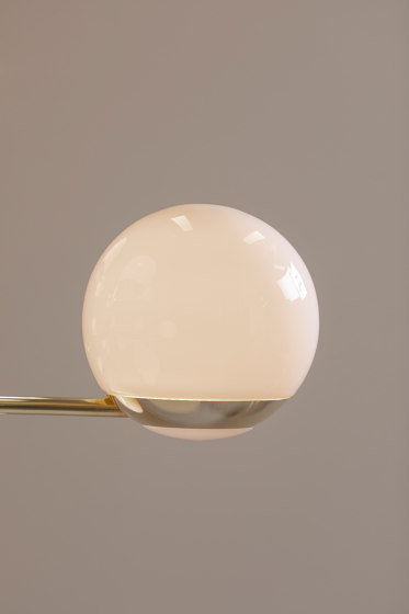 Ball & Hoop S 19-13 - Polished Brass, Opal |  | _test blob_id 4.5