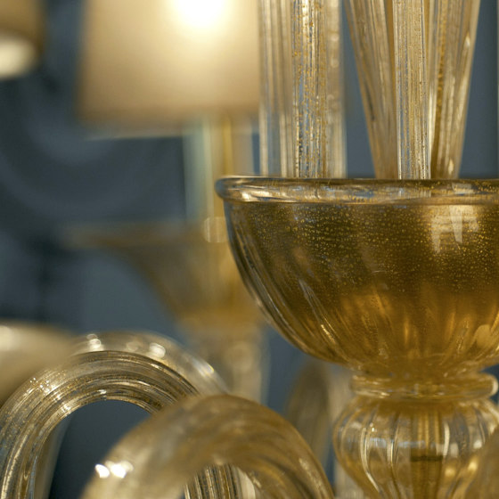 VASARI Chandelier en verre de Murano | Suspensions | Piumati