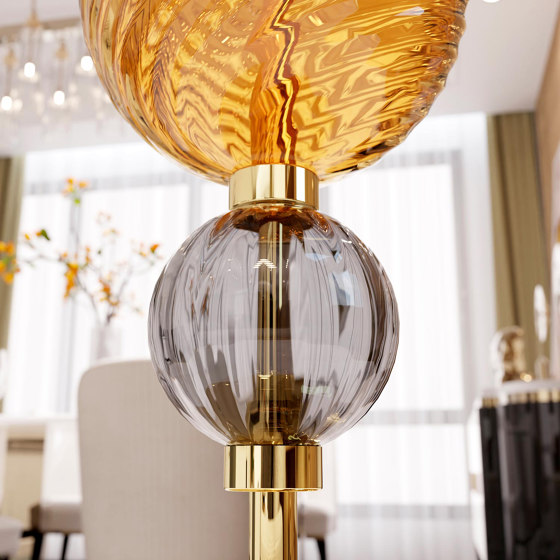 CORELLI Lampe de table en verre de Murano | Luminaires de table | Piumati
