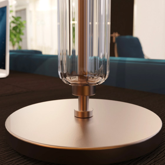 ROSSINI Lámpara de mesa de cristal de Murano | Lámparas de sobremesa | Piumati