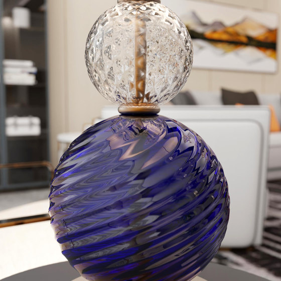 SALIERI Murano glazen tafellamp | Tischleuchten | Piumati