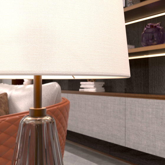 VERDI Lampe de table en verre de Murano | Luminaires de table | Piumati