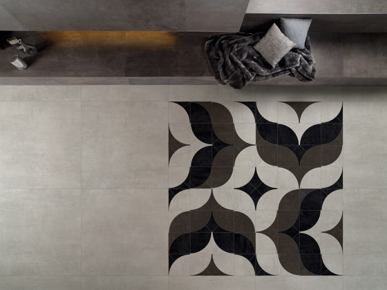 STEEL Jacquard Grafite | Ceramic tiles | Tagina