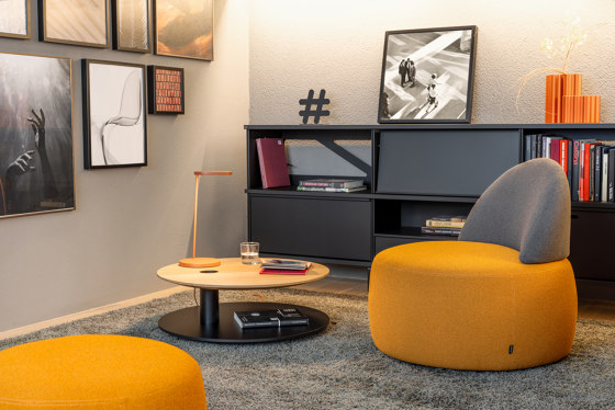 INCYCLE, Pouf avec dossier | Fauteuils | Girsberger