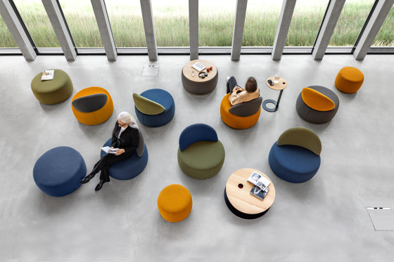 INCYCLE, Pouf avec dossier | Fauteuils | Girsberger