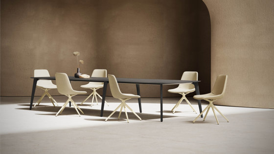 Niko - 4 Leg Rectangle | Dining tables | Boss Design