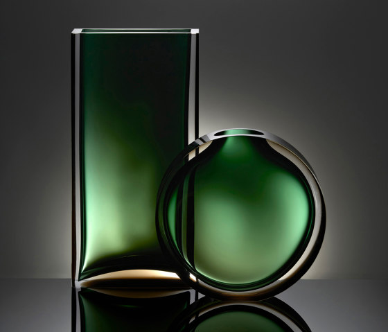 Lente | Smokey Green | Vases | Anna Torfs